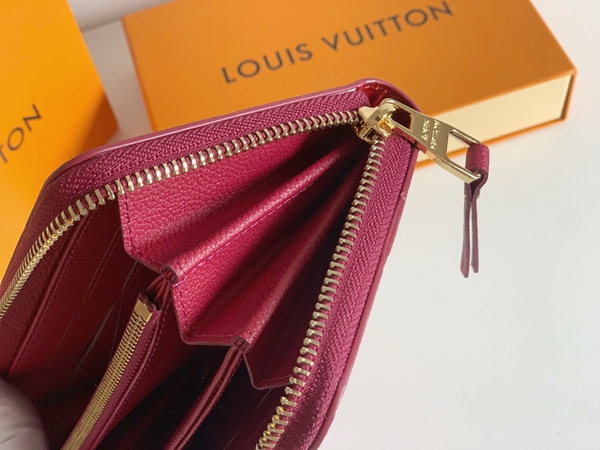 LVコピーウォレット素材ディテール